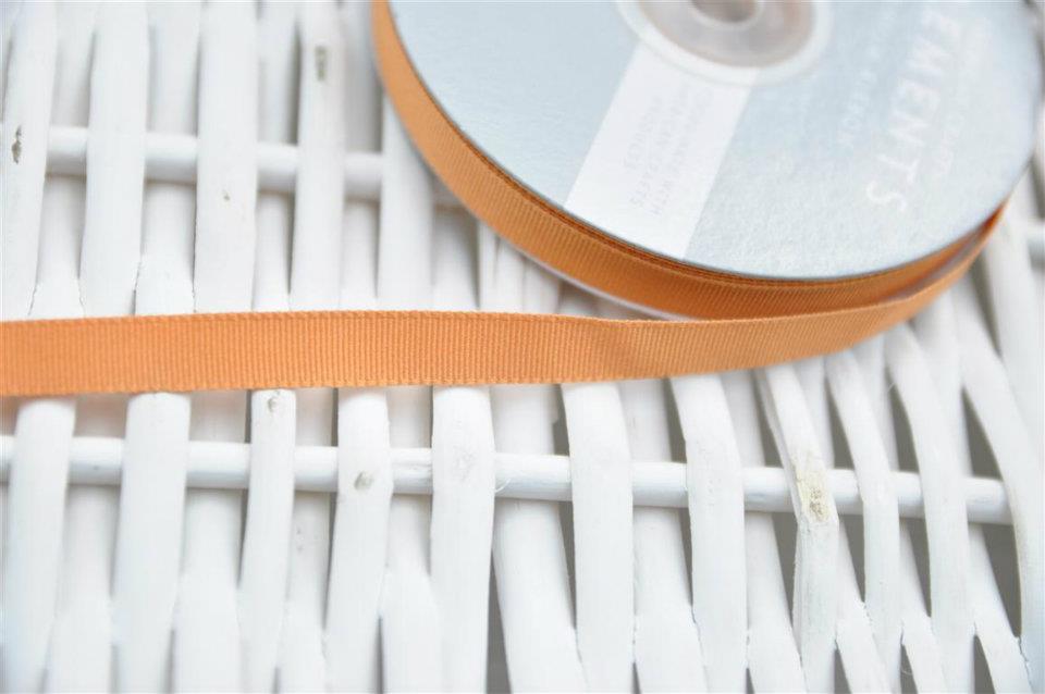 149 - American Crafts Ribbon - Orange #1